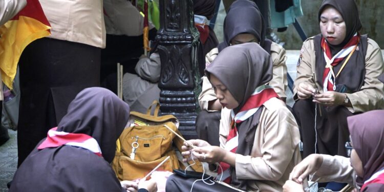 Kwartir Ranting Bukateja Menggelar Kegiatan Kursus Mahir Tingkat Dasar (KMD)