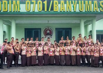 Saka Wira Kartika Kodim 0701/Banyumas Lantik Dewan Saka Masa Bakti 2025 – 2027