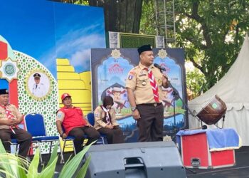 Ratusan Pramuka Siaga, Penggalang, Penegak dan Pandega Mengikuti Lomba Pramuka Cinta Masjid