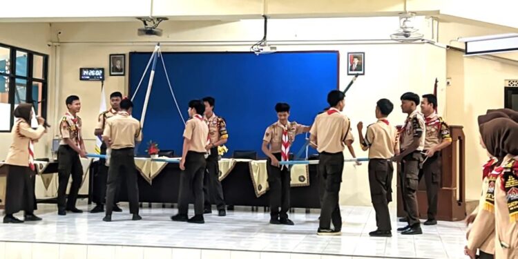 Pramuka SMA Muhammadiyah 1 Purbalingga (Pramuhingga) Mengadakan Kegiatan Anjangsana