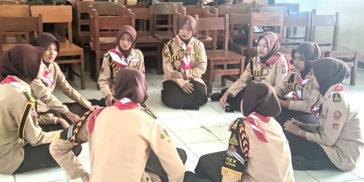 Pramuka SMA Muhammadiyah 1 Purbalingga (Pramuhingga) Mengadakan Kegiatan Anjangsana