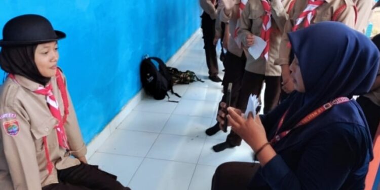 Tunjukkan Komitmen Majukan Pramuka: SMPN 2 Salomekko rampungkan Perekaman KTA Nasional