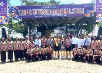 TPN 2025 Berahkir Sukses Dengan Pesan Persatuan Dan Aksi SPECTA Pramuka Sulawesi Barat Di Mata Nasional