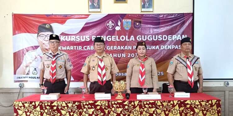 Kwarcab Denpasar Gelar Kursus Pengelola Gugusdepan, Siapkan Gudep Terakreditasi