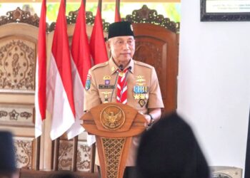 Ketua Kwarda Jatim Sampaikan Amanat Gubernur Jatim: Gerakan Pramuka Banyuwangi Ciptakan Generasi Hebat dan Bermartabat