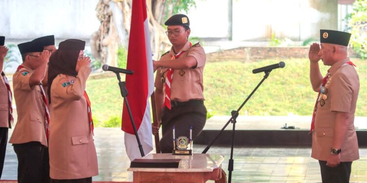 Ketua Kwarda Jatim Sampaikan Amanat Gubernur Jatim: Gerakan Pramuka Banyuwangi Ciptakan Generasi Hebat dan Bermartabat