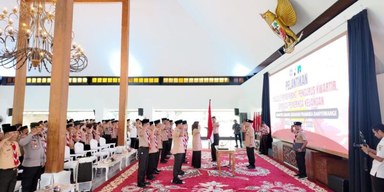 Ketua Kwarda Jatim Sampaikan Amanat Gubernur Jatim: Gerakan Pramuka Banyuwangi Ciptakan Generasi Hebat dan Bermartabat