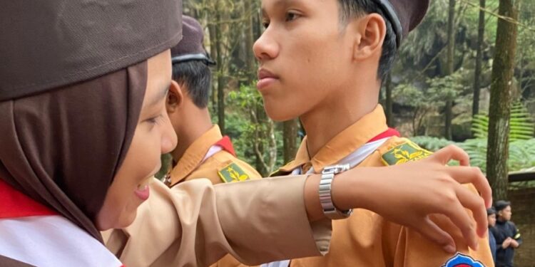 Kemah Ceria Pramuka Smatarda Sarat Makna & Kebersamaan, Semangat Tak Terpadamkan di Tengah Hujan