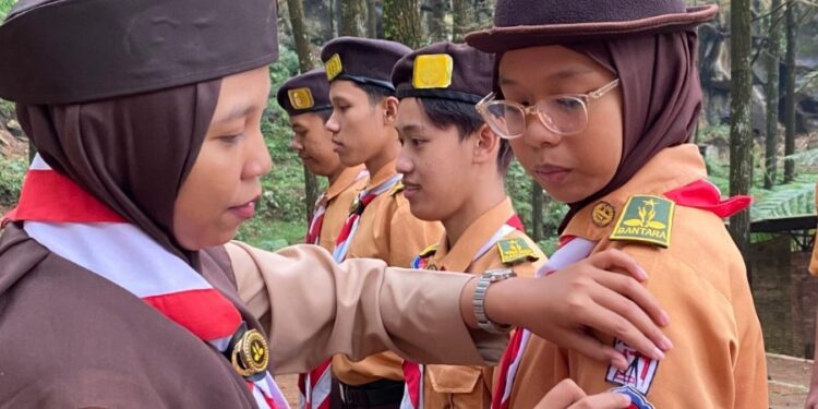 Kemah Ceria Pramuka Smatarda Sarat Makna & Kebersamaan, Semangat Tak Terpadamkan di Tengah Hujan