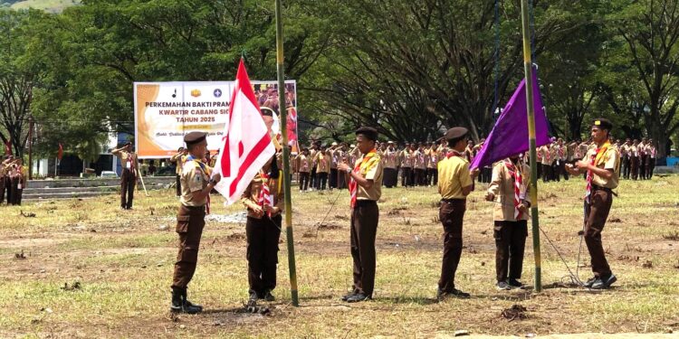 Kwarcab Sigi Gelar Kemah Bakti 2025
