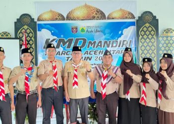 Kwarcab Aceh Utara Selenggarakan Kursus Pembina Mahir Dasar (KMD) Mandiri Tahun 2025