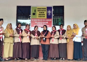 Langkah Awal Menuju Kesempurnaan: Pramuka SD Inpres 4/82 Bulu Ulaweng Lakukan Perekaman KTA Pramuka Nasional