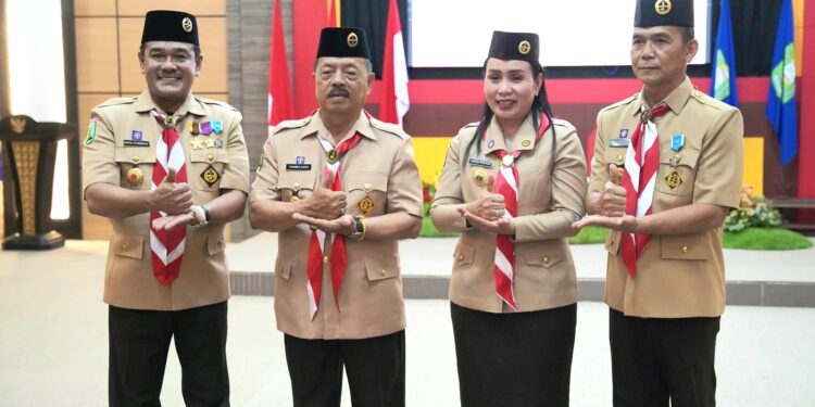 Jajaran Kwartir Cabang Sanggau Masa Bakti 2025-2030 Resmi Di Lantik