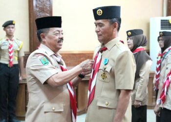 Kak Libertus Toto Martono Pimpin Kwartir Cabang Sanggau Masa Bakti 2025-2030
