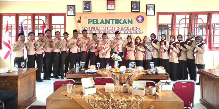 Lantik Pengurus Mabiran Padamara, Ka Kwarcab Purbalingga: Walau Program Kerja Sederhana Tapi Pastikan Tetap Sasaran Dan Berdampak Positif
