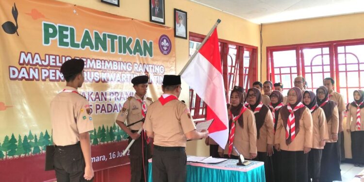Lantik Pengurus Mabiran Padamara, Ka Kwarcab Purbalingga: Walau Program Kerja Sederhana Tapi Pastikan Tetap Sasaran Dan Berdampak Positif