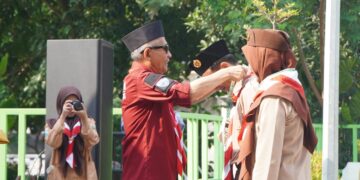 Gandeng Kwarda Jatim, 179 Mahasiswa PGSD dan PPG Unusa Antusias Ikuti Kursus Mahir Pramuka