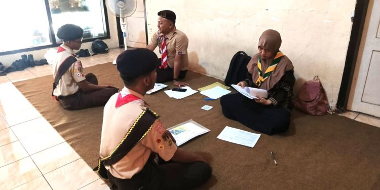 Kwartir Cabang Kota Pekalongan Gelar Seleksi Pramuka Garuda, Dimulai Dari Tahap Verifikasi Administrasi