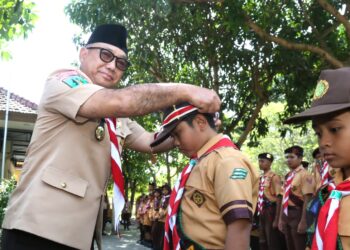 Ratusan Pramuka Banyuwangi Dikukuhkan sebagai Pramuka Garuda, Tingkatan Tertinggi dalam Gerakan Pramuka