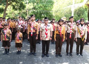 Melesat! Kwarcab Banyuwangi Sukses Kukuhkan 274 Pramuka Garuda