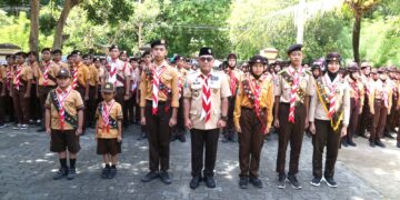 Melesat! Kwarcab Banyuwangi Sukses Kukuhkan 274 Pramuka Garuda