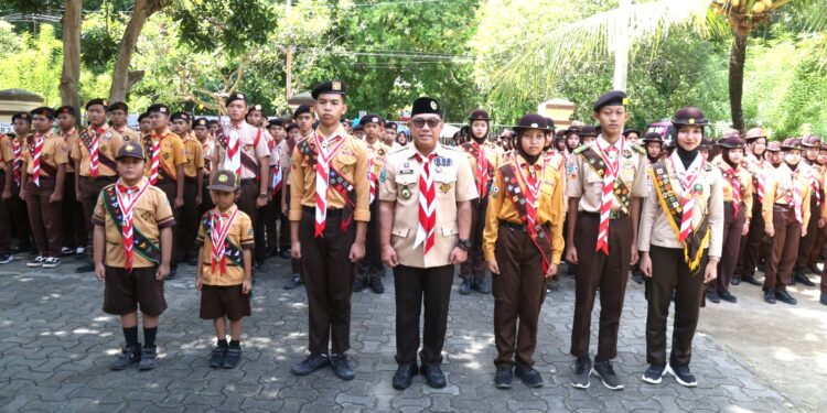 Melesat! Kwarcab Banyuwangi Sukses Kukuhkan 274 Pramuka Garuda