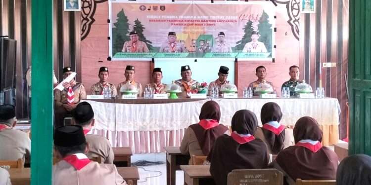 Tingkatkan Kualitas Pembina, Kwarcab Bone Laksanakan KMD Golongan Penegak