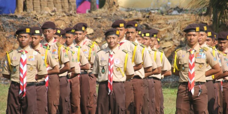 Ketua Kwarcab Karanganyar Menutup Raimuna Cabang 2025