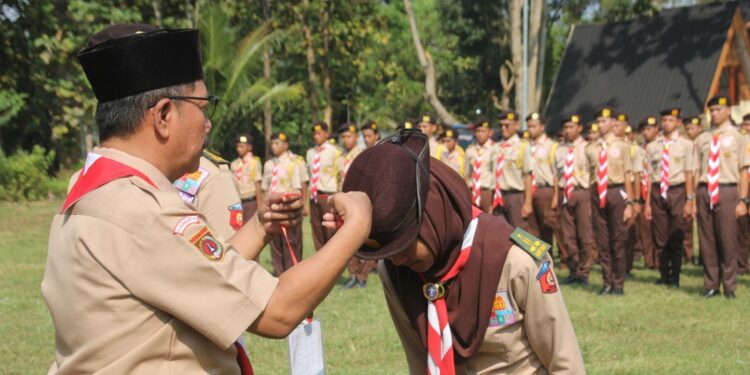 Ketua Kwarcab Karanganyar Menutup Raimuna Cabang 2025