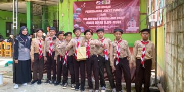 Sukses Gelar Perjumsab & Pelantikan Rakit, MTs Minhajut Tholabah Tunjukkan Semangat Pembinaan Generasi Muda