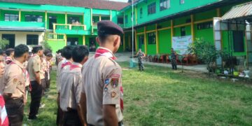 Sambutan Hangat Untuk Siswa Baru SMA Ma’arif NU Karanganyar Dari Ambalan Sultan Hasanudin dan Tjut Nyak Dhien