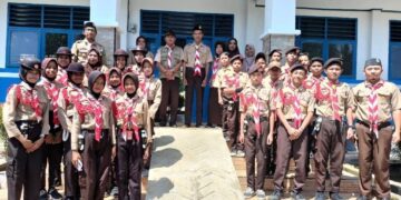 Pastikan Keaktifan Anggota Muda dan Gudep, Kwarran Patimpeng Bangun Sinergi dan Kunjungi Gugusdepan