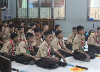 SMK Negeri 1 Purbaligga Terima 400 Tamu Ambalan Baru