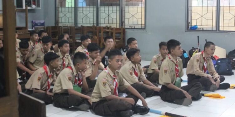 SMK Negeri 1 Purbaligga Terima 400 Tamu Ambalan Baru