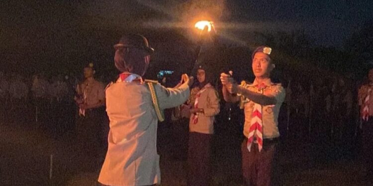 SMK Negeri 1 Purbaligga Terima 400 Tamu Ambalan Baru