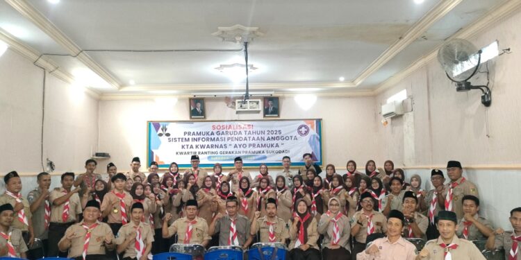 Kwarran Sukodadi Gaspol ! 58 Gudep Dapat Sosialisasi Pramuka Garuda 2025 & Sistem KTA Digital
