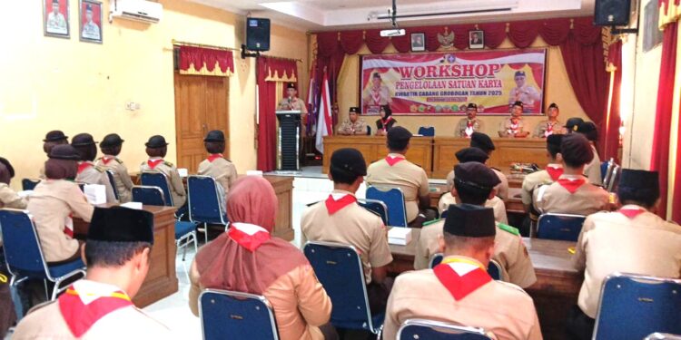 Kwartir Cabang Gerakan Pramuka Grobogan Gelar Workshop Pengelolaan Satuan Karya Pramuka