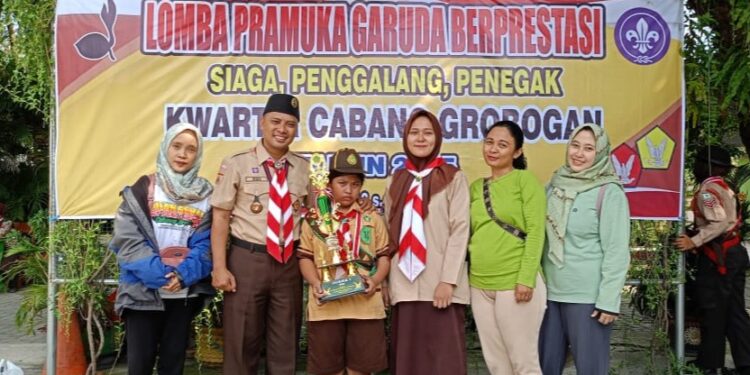 SD Negeri 1 Karangsari Brati Wakili Grobogan Pada Lomba Pramuka Garuda Berprestasi Tingkat Jawa Tengah