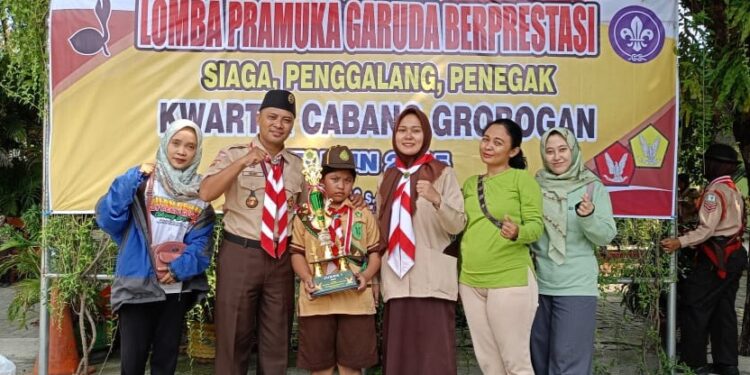 SD Negeri 1 Karangsari Brati Wakili Grobogan Pada Lomba Pramuka Garuda Berprestasi Tingkat Jawa Tengah