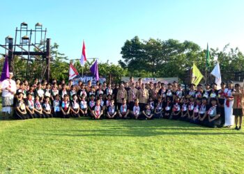 Semangat Pramuka Berkobar di PERSARI SMK Farmasi Saraswati 3 Denpasar 2025