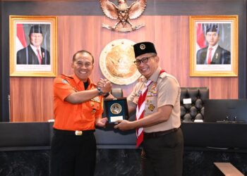 Kwarnas Audiensi dengan Basarnas, Bahas Penguatan Kerja Sama dan Dukungan Kegiatan Nasional Pramuka 2025