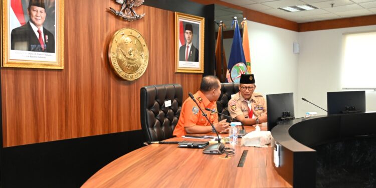 Kwarnas Audiensi dengan Basarnas, Bahas Penguatan Kerja Sama dan Dukungan Kegiatan Nasional Pramuka 2025