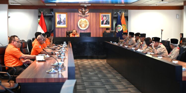 Kwarnas Audiensi dengan Basarnas, Bahas Penguatan Kerja Sama dan Dukungan Kegiatan Nasional Pramuka 2025