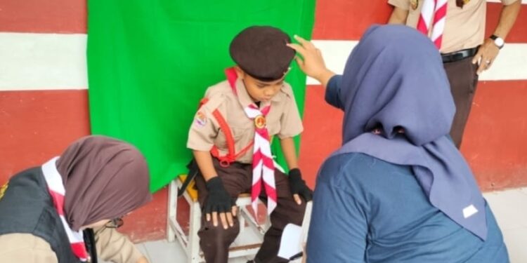 Pramuka SD Negeri 260 Masago Melangkah Maju: Sukseskan Program KTA Pramuka Nasional