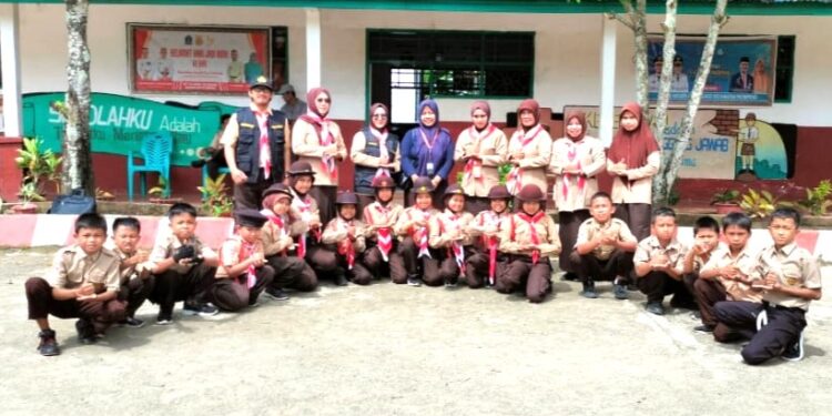 Pramuka SD Negeri 260 Masago Melangkah Maju: Sukseskan Program KTA Pramuka Nasional