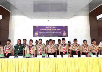 Kursus Pembina Pramuka Mahir Tingkat Dasar Golongan Penggalang PGSD Bone FIP UNM Di Buka Secara Resmi