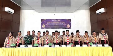 Kursus Pembina Pramuka Mahir Tingkat Dasar Golongan Penggalang PGSD Bone FIP UNM Di Buka Secara Resmi