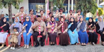 Penuh Haru, Pelantikan Penggalang Ramu dan Rakit SMPN 3 Watampone dihadiri Langsung Orang Tua Peserta Didik