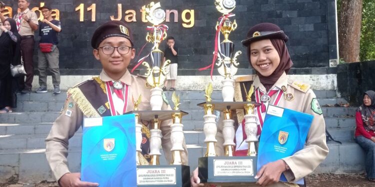 Pramuka UIN K.H. Abdurrahman Wahid Pekalongan Raih Prestasi Dalam Kegiatan Pramuka Garuda Prestasi Kwarda Jawa Tengah