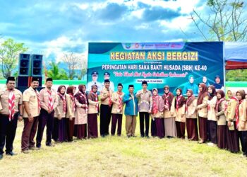 Peringati Hari SBH ke-40, Pinsaka SBH Kwartir Cabang Pangkep Galakkan Gerakan Aksi Bergizi